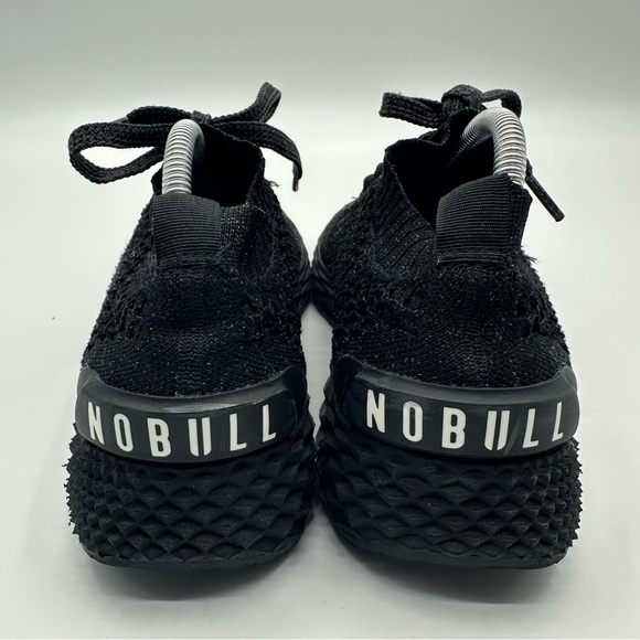 Nobull Aspire Diamond Knit Runner Men's 8.5 Women’s 10 Black Sneakers Gym Run - Picture 4 of 10